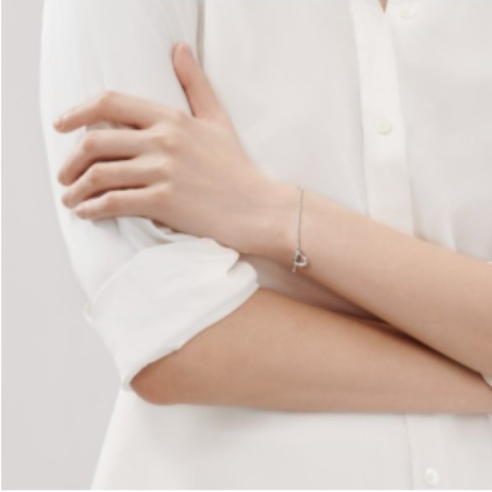 Elsa Peretti Open Heart Bracelet in Silver